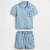 Ensemble en denim pour bébé & enfant