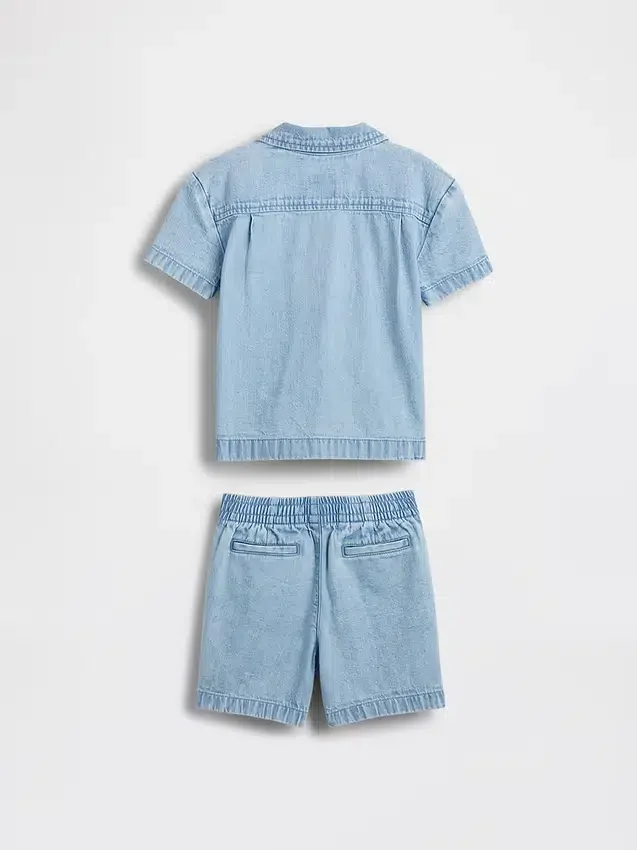 Ensemble en denim pour bébé & enfant