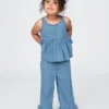 Ensemble en denim à volants pour Bébé & Enfant