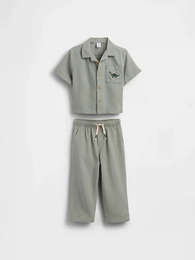Ensemble en gaze de coton pour Bébé & Enfant