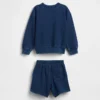Ensemble en tissu éponge indigo pour Bébé & Enfant