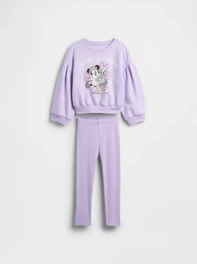 Ensemble GAP × Disney Bébé & Enfant avec sweat à manches bouffantes