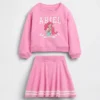 Ensemble GAP × Disney pour Bébé & Enfant : jupe-short en tissu éponge Vintagesoft