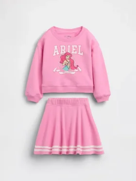 Ensemble GAP × Disney pour Bébé & Enfant : jupe-short en tissu éponge Vintagesoft