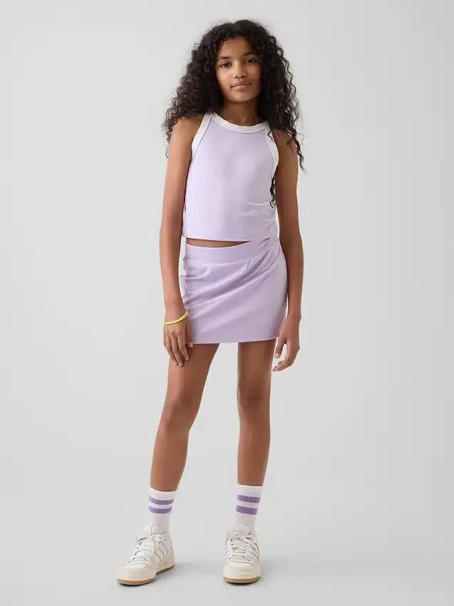 Ensemble jupe-short de sport pour enfants