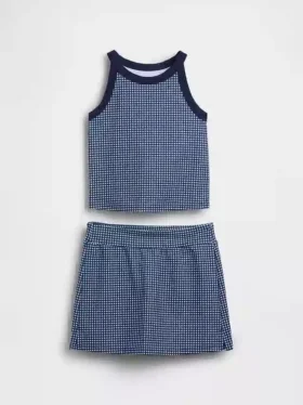 Ensemble jupe-short de sport pour enfants