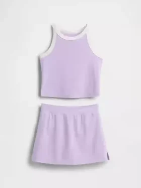 Ensemble jupe-short de sport pour enfants