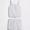 Ensemble jupe-short en tissu éponge pour enfant