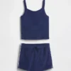 Ensemble jupe-short en tissu éponge pour enfant