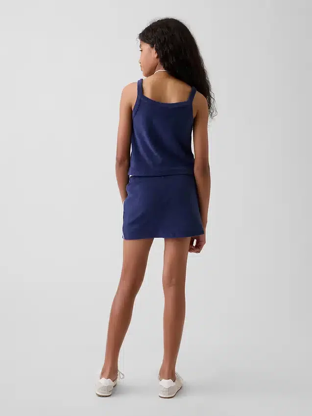 Ensemble jupe-short en tissu éponge pour enfant