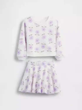 Ensemble jupe-short à fleurs Vintagesoft pour Bébé & Enfant