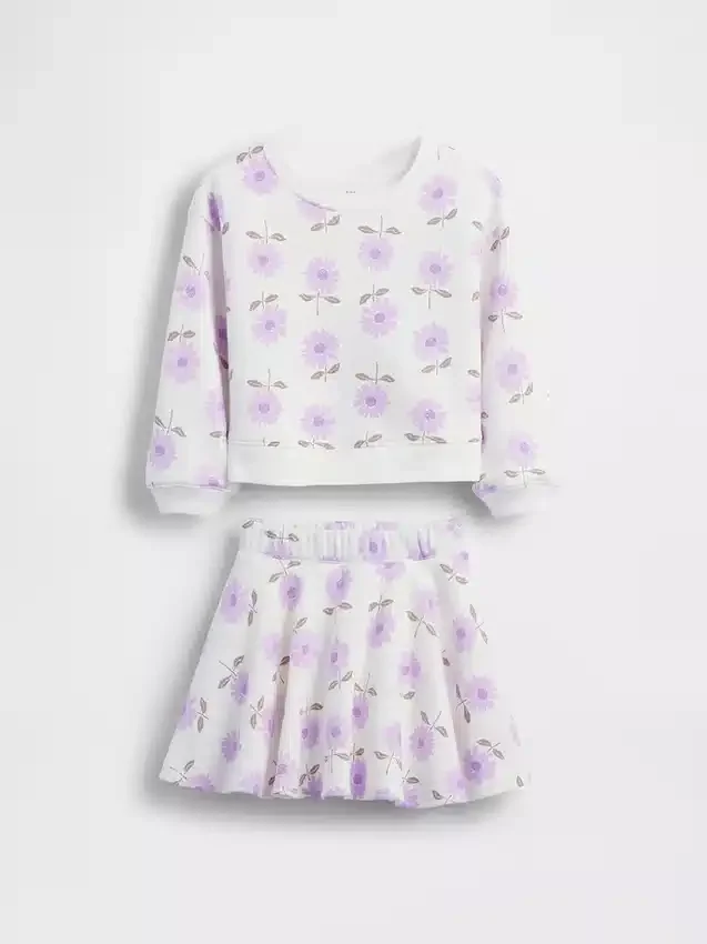 Ensemble jupe-short à fleurs Vintagesoft pour Bébé & Enfant