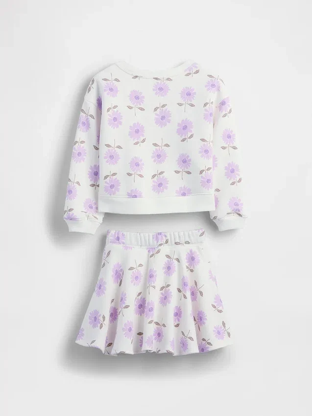 Ensemble jupe-short à fleurs Vintagesoft pour Bébé & Enfant