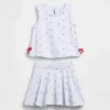 Ensemble jupe-short à nœud Vintagesoft pour Bébé & Enfant