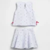 Ensemble jupe-short à nœud Vintagesoft pour Bébé & Enfant