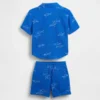 Ensemble polo en gaze de coton pour Bébé & Enfant