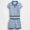 Ensemble polo et pull pour bébé