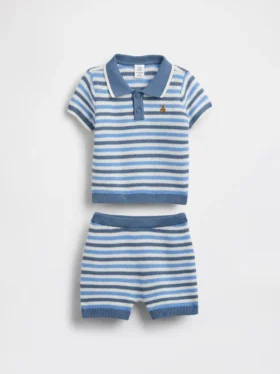 Ensemble polo et pull pour bébé