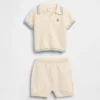 Ensemble polo et pull pour bébé
