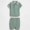 Ensemble polo et pull pour bébé