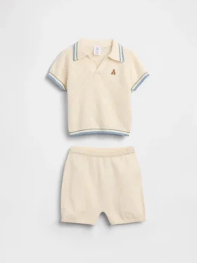 Ensemble polo et pull pour bébé