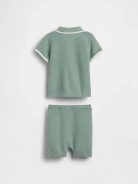 Ensemble polo et pull pour bébé