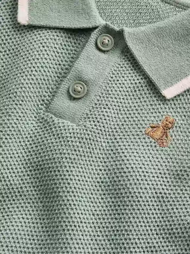 Ensemble polo et pull pour bébé