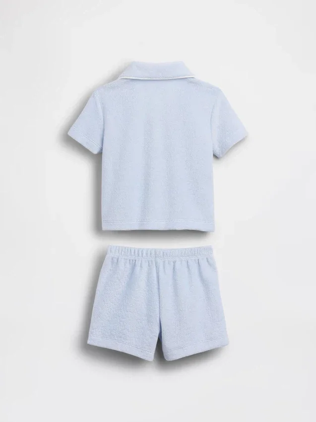 Ensemble pour bébé en tissu éponge