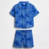 Ensemble pour Bébé & Enfant en gaze de coton à motifs floraux