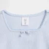 Ensemble pour bébé & enfant en maille côtelée et tulle