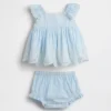 Ensemble pour bébé à œillets