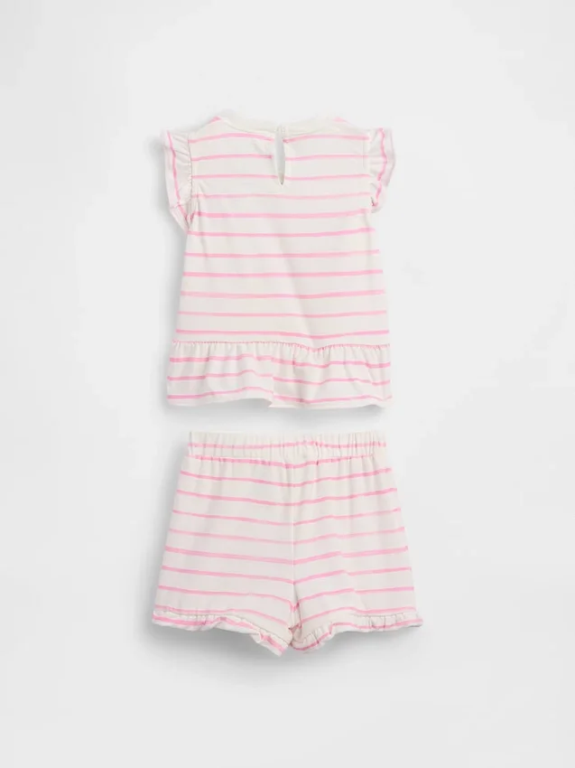 Ensemble pour bébé « Strawberry Ruffle »