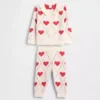 Ensemble pull à col volanté pour bébé