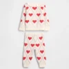 Ensemble pull à col volanté pour bébé