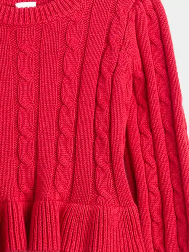 Ensemble pull en maille torsadée pour Bébé & Enfant