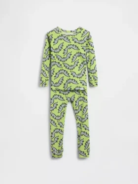 Ensemble pyjama « chauves-souris » en coton brossé bio pour Bébé & Enfant