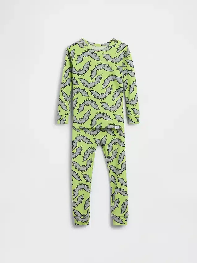 Ensemble pyjama « chauves-souris » en coton brossé bio pour Bébé & Enfant