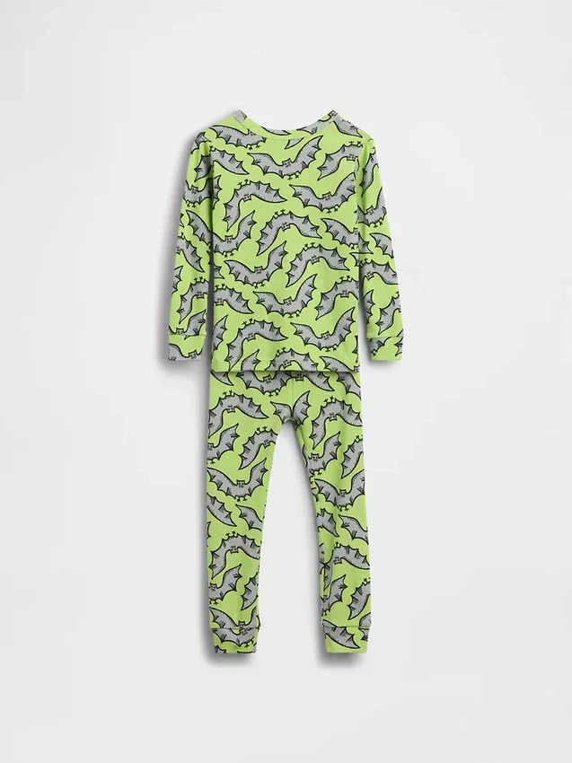 Ensemble pyjama « chauves-souris » en coton brossé bio pour Bébé & Enfant