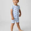 Ensemble pyjama court en coton brossé bio Brannan Bear pour Bébé & Enfant