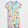 Ensemble pyjama court en coton brossé bio « Cherry » pour Bébé & Enfant