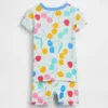 Ensemble pyjama court en coton brossé bio « Cherry » pour Bébé & Enfant