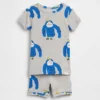 Ensemble pyjama court en coton brossé bio « Gorilla » pour Bébé & Enfant