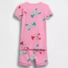 Ensemble pyjama court en coton brossé bio « Homard » pour Bébé & Enfant