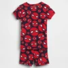 Ensemble pyjama court en coton brossé bio Marvel pour Bébé & Enfant