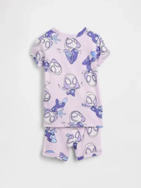 Ensemble pyjama court en coton brossé bio Marvel pour Bébé & Enfant