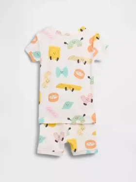 Ensemble pyjama court en coton brossé bio pour Bébé & Enfant