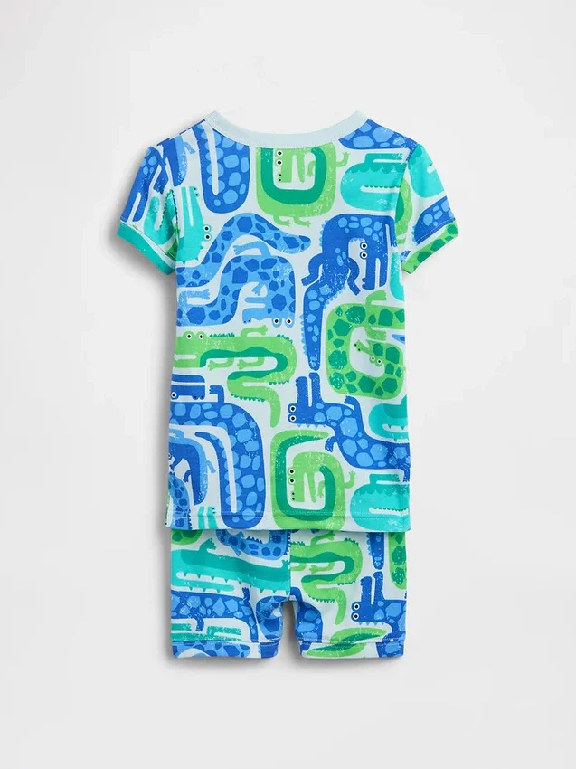 Ensemble pyjama court en coton brossé bio pour Bébé & Enfant