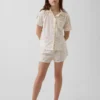 Ensemble pyjama court recyclé pour enfants