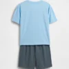 Ensemble pyjama court recyclé pour enfants