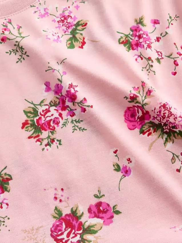 Ensemble pyjama court recyclé pour enfants